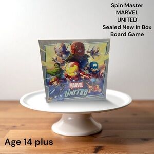 Spin Master MARVEL UNITED, 2-4 player, Iconic Board Game. New in sealed box